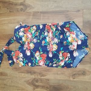 Vintage Inspired Bathing Suit Size Medium